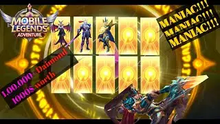 ML:ADVENTURE SPENDING 1,00,000+ GEMS ON NEW UPDATE(WORTH $1000)