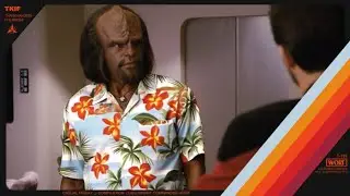 Worf on Casual Friday