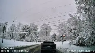Just driving around Pennsylvania with Snowy roads&hellip; 