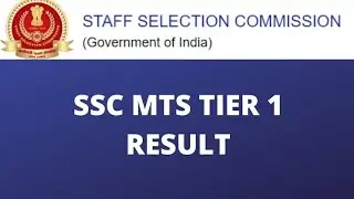 SSC MTS Result  2022| Result Declared?How to check