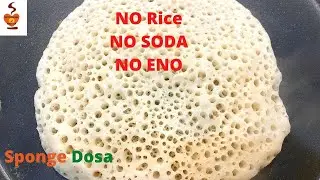 murmura dosa | bhel sponge dosa | mandakki - puffed rice dosa | millet recipe
