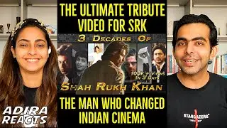 30 Years Of Shahrukh Khan Reaction Video | 3 Decades Of SRK Reaction | Reaction By Foreigners