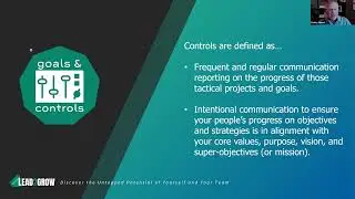 What are Goals and Controls? - On Controls