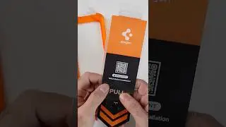 How to Install Spigen AlignMaster S Tempered Glass on your iPhone #shorts