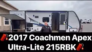 Coachmen Apex Ultra-Lite 215RBK 2017 года