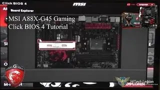 Учебное пособие по игровому UEFI BIOS для MSI A88X-G45