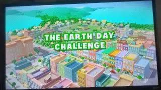 The Earth Day Challenge Title Card 