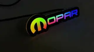 Led badge Mopar