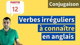 4 verbes irréguliers fréquents à connaître en anglais #12 (weep - swim - undergo - sweep)