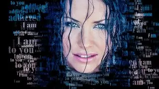 Text Portrait Effect Tutorial Photoshop CC 2015 | photo effects