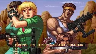 Shock Troopers (Arcade/Saurus/1997 Southern Cross) [HD]