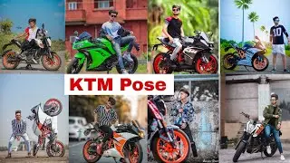 KTM Bike Photoshoot ! KTM Pose