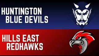 Boys Varsity Football Playoffs |11/15/25| Huntington Blue Devils @ Hills East Redhawks