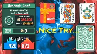 Balatro Daily ep61: 101 Gold on Green Deck with Straights