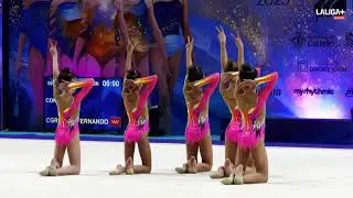 CGRD San Fernando, benjamín, Subcampeonas de España, Cto de España conjuntos base 2025