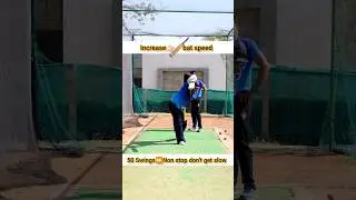 How to Increase BAT SPEED in 10 Days? #shorts #youtubeshorts #cricket