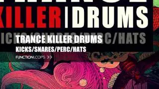 Trance Killer Drums - Sample Pack | Trance Percussion | Kicks | Snares | Hats | Drum Loops & Samples