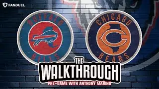 The WALKTHROUGH | Buffalo Bills Pregame Show | BILLS at BEARS