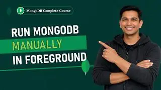 How to Start MongoDB Server Manually Using 