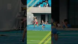 着実という名の最速への扉【女子200m】2024年全カレ準決勝3組 #shorts