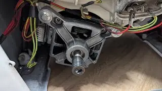 hoover WMH147DF - full spin only 1400rpm (motor view - no belt/pump)