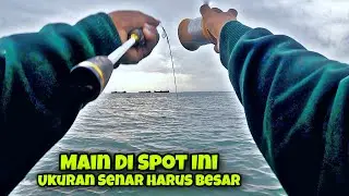 Awalnya Saya Kira Spot Mancing Biasa Saja, Ternyata Senar Andalan Saya Kurang Besar