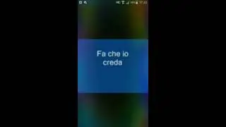 Fa che io  creda  canto  Religioso