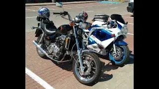 GSXR 1100 & V65 Magna small update