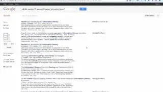 Searching Google Scholar