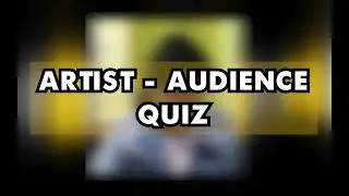 ARTIST AUDIENCE QUIZ - EPISODE 1 TEASER | ALaCRITiC