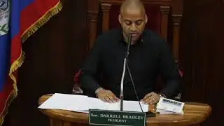 Darrell Bradley Takes Post as Senator President