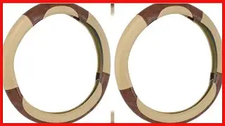 Bell Automotive Deluxe Burl Wood Hyper Flex Steering Wheel Cover For Comfort And Style