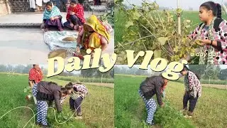 🏕Gaon Ki simple ZIndagi l Desi Lifestyle youtube volg 😊