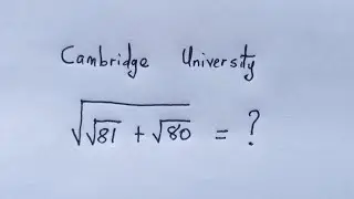 Soal Matematika Universitas Cambridge | Bisakah kamu menyelesaikannya?