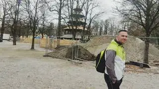 English Garten/Monopteros/Turnul chinezesc/Rumfordschl&ouml;ssl/Gradina engleza/Munchen/Germania