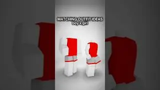 Matching couple outfit ideas^^ 🎀 #roblox #robloxfyp #robloxoutfits #catalogavatarcreator #couple
