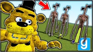 SIREN HEAD vs FAZBEAR ULTIMATE PILL PACK NPCS! - Garry's Mod Gameplay