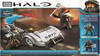 Mega Bloks Instructions | Halo | 97452 | Police Cruiser Standoff
