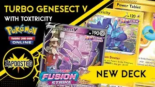 Genesect V Deck With Toxtricity OHKOs VMAXs - Turbo Decklist (Pokemon TCG)