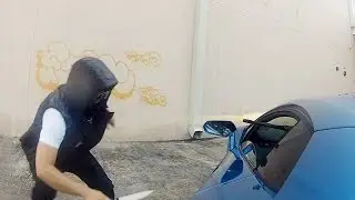 Lamborghini carjacking gone wrong