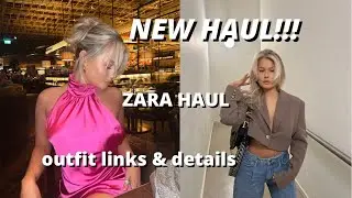 WHAT'S NEW IN MY WARDROBE!! ZARA HAUL, NIGHT OUT DRESSES, SPRING IS COMING!!