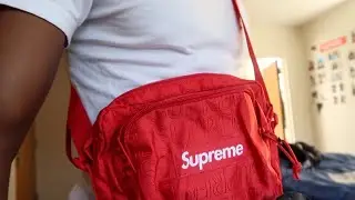 SUPREME SS19 SHOULDER BAG UNBOXING/REVIEW