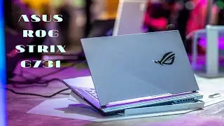 Распаковка ноутбука Asus ROG Strix G G731GU-EV214 Glacier Blue