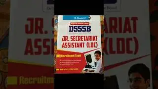 ldc junior secretariat assistant r gupta review book/best books for DSSSB exam#shorts #dsssb