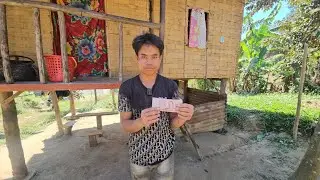 พี่ชายอาเจืองครั้งแรกในชีวิตที่ได้รับเงินบาทไทย