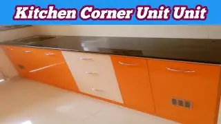 Modular Kitchen | Base Unit |Manual Work Finish || Plywood Mica Finish | Coimbatore | Corner Unit |