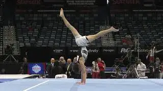 Anthony Ruscheinsky -  Floor Exercise  - 2025 Xfinity U.S. Championships  - Junior Men Day 2