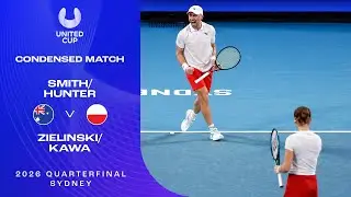 Smith/Hunter v Zielinski/Kawa Condensed Match | United Cup 2026 Quarterfinal