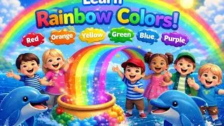 Let's Learn The Colors! - Cartoon Animation Color Songs for Children by Tiny Kids World 🌍 By manchu