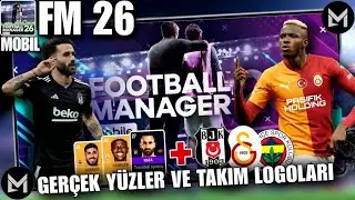 FOOTBALL MANAGER 2026 MOBİL LİSANS YAMASI NASIL YAPILIR ? FM 26 MOBİL GER&Ccedil;EK Y&Uuml;Z VE LOGO YAMASI